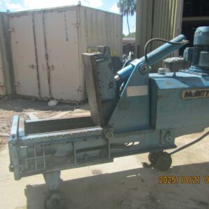 McIntyre metal baling press