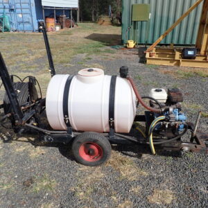 Spray unit weed control or fire fighting