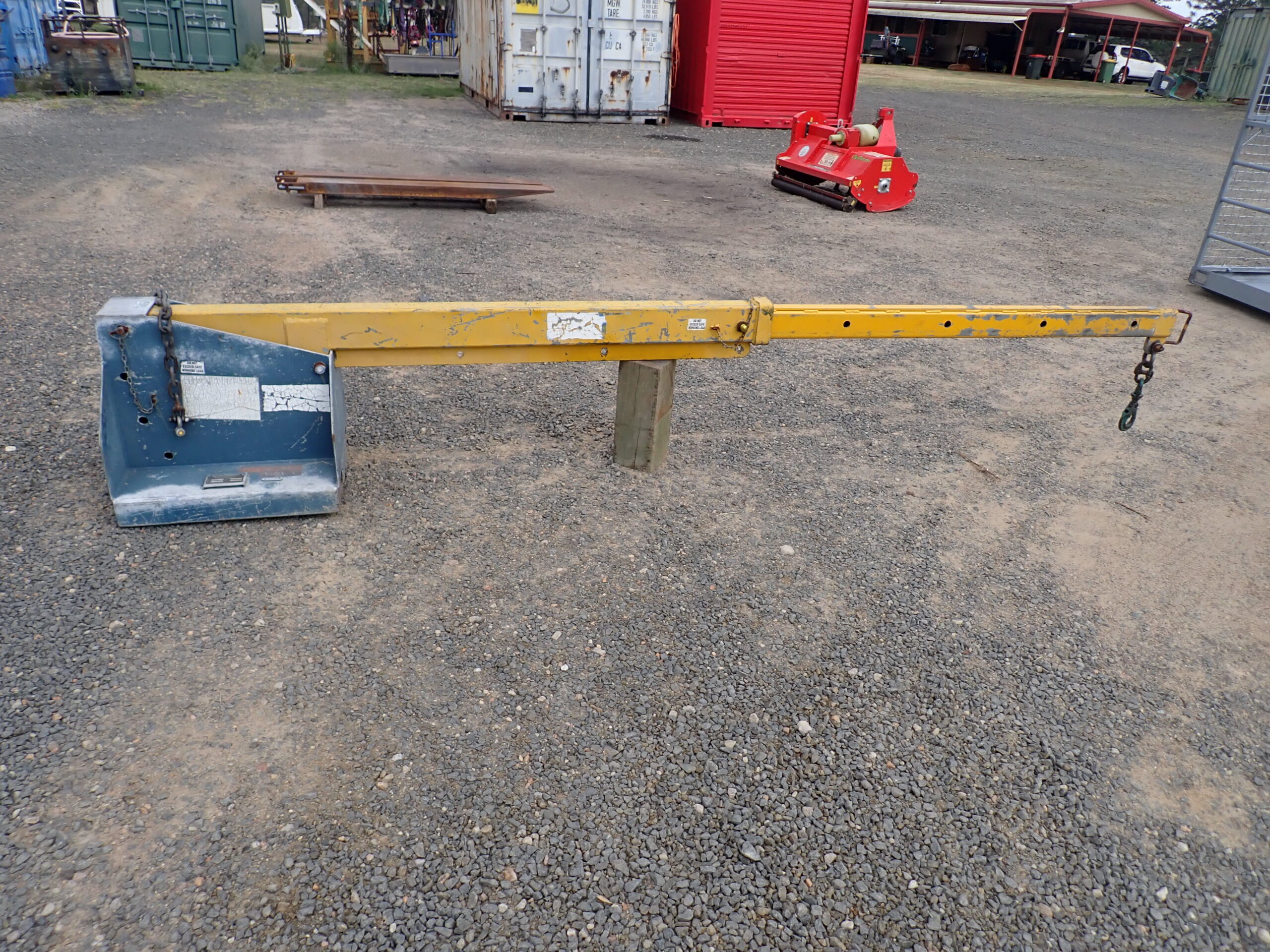 Forklift jib
