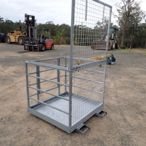 Forklift safety cage